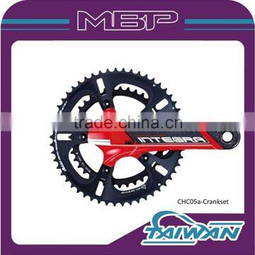 Red Color Carbon Crankset Wholesale Carbon Crank Carbon Crank