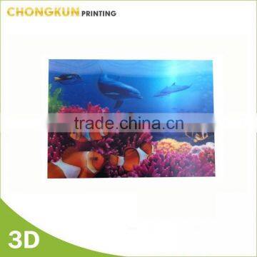 best Sale 3d SeaWorld Poster/3d wall poster