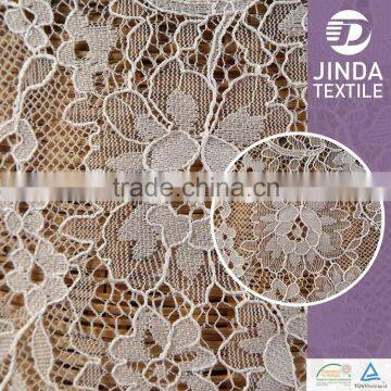 Knit bridal french lace embroidery Free sample fabric