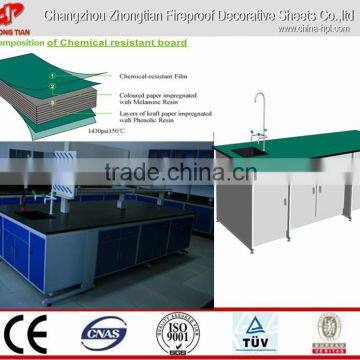 Chemical Resistant Laminate;Phenolic HPL compact board;melamine laminate