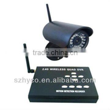 2.4G Wireless 4CH CCTV Camera DVR Kit