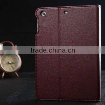 High quality Hand strap tablet leather case for ipad mini