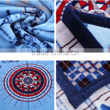 Hot sale super soft plush flannel blanket