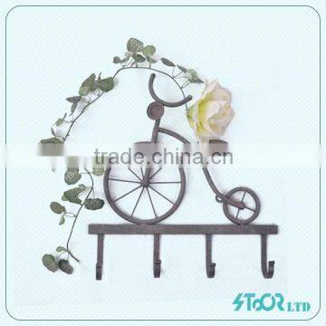 Cute Metal Bicycle Side Wall Hanging Decoration