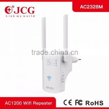 802.11ac 1200M dual band wifi repeater/AP with 5dBi Antennas