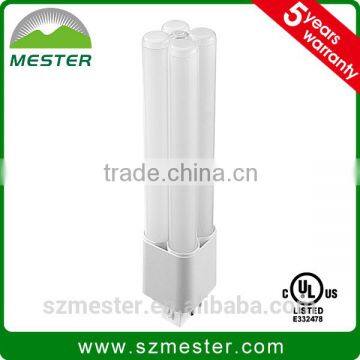 Suit for Recessed cans G24 4pin 2pin Plug-in lamp , Led G24 base bulb with UL CUL listed