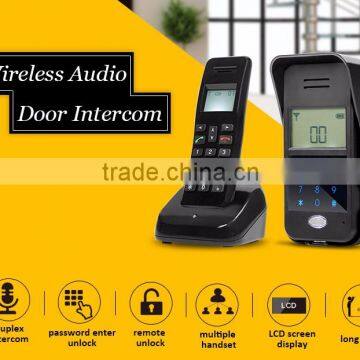 2.4G Wireless Audio Door Phone For Villa With Control of Electromagnetic Lock photo-3