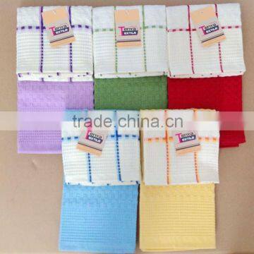 TY339 Waffle Tea Towel With Cotton/polyester