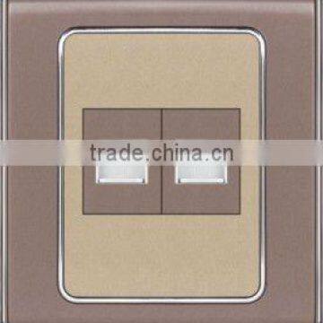 Double Tel Socket Switch