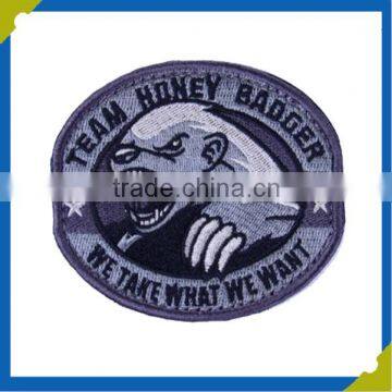 Embossed 3D wholesale self-adhesive Embroidery patch