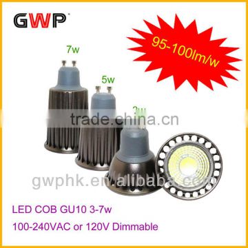 led bulb gu10 dimmable 220v