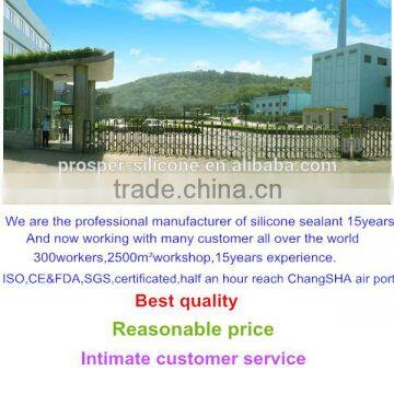 Two Part Insulating Glass Black Pouring Silicone Sealant photo-2