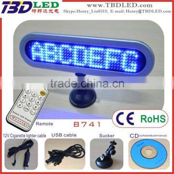 7x41 Dot SMD Scrolling Led Car Message Sign