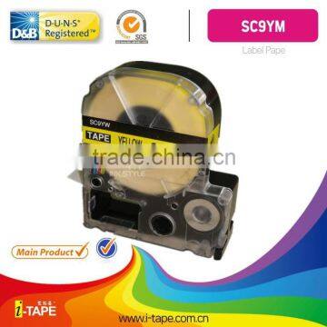 SC9YW (Length:10M) tape for KingJim TepraPro label tape Printer