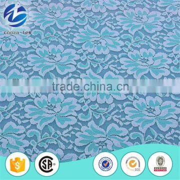 Wholesale rayon nylon spandex lace fabric for wedding dress