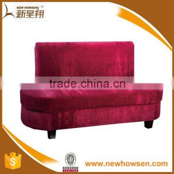 Relaxing Sofa Chair Pu Leather Restaurant Sofa Booth photo-2