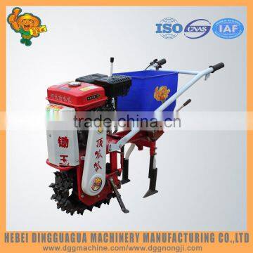 Tiller cultivator type 7.5 HP Gasoline mini crawler tractor