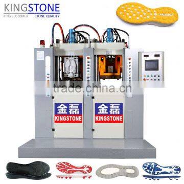 Two Stations Automatic One/Two Color TR/TPU/PVC Sole Static Direct Injection Molding Machine