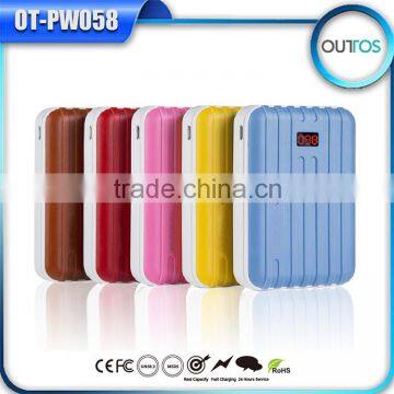Travel Suitcase Emergency Backup Battery Charger for Mobile Phone