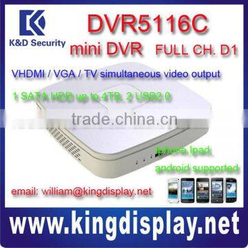 MINI dvr 2014 h.264 dvr china DVR5104C hikvision dvr 5108/5116C dahua dvr Smart manua mini dvr kit hd dvr poe dvr 3g mobile dvr