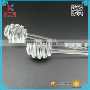 Good quality honey stir stick ,glass spoon for honey for sale