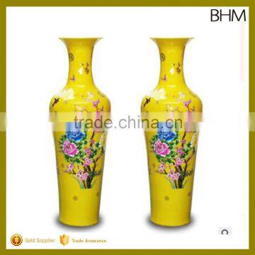 2016 factory sales 90-140cm Tall Chinese Antique Large Ceramic Floor Vases for home decor