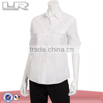 Chef Womens Uniform Breathable Work Shirts