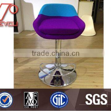 Modern bar chair,Bar Chair with Footrest ,Leisure tall bar chair DU-581B