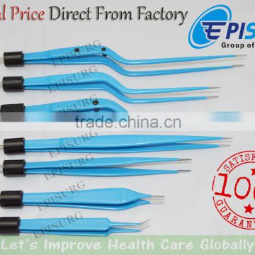 Reusable Bipolar Forceps Normal & Irrigation American Electrosurgical Instrument