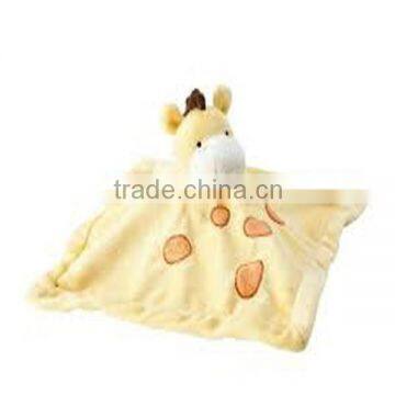 plush cushion pillow/ plush animal blanket