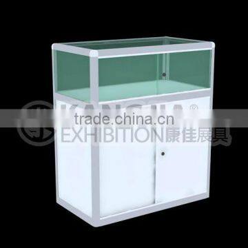 aluminium sale glass display case