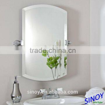 HOT! High Quality Bathroom Mirror/Wall Mirror with Custom Size and Shape From China
