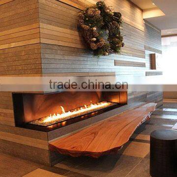 True fire stove glass