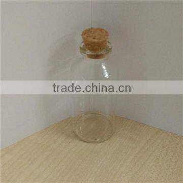 Custom Glass Bottle With Wood Cork,small Glass Bottle photo-5