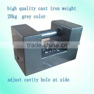 20kg Class M1 Mass, High Quality Cast Iron Elevator Weight, Load Test Weights,blue Color photo-2