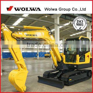 crawler excavator new price 6 ton with famous engine DLS865-10B