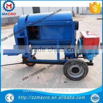 Rice wheat barley thresher machine
