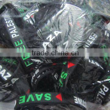 Low price and high quality Palestine ion silicone wrist watch band strap ---- DH 17027