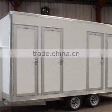 Small Boat Trailer, Portable Toilet, Movable Trailer Toilet