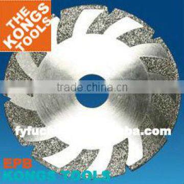 Saw For Cutting Tile: EPV Two Sided Flush Cut Turbo Diamond Blade