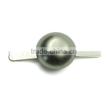 Wholesale eco friendly 15mm round metal bag bottom stud side studs