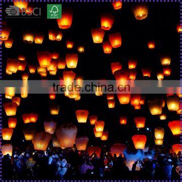 Most Popular Eco Flying Wishing Kong Ming Lanterns Wholesale                        
                                                Quality Choice