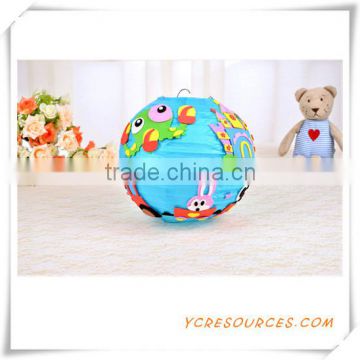 2015 Children DIY animal paper lantern , party favor party hall decoration Hanging Cartoon DIY paper lantern best sell (TY11010)