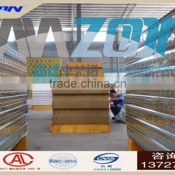 Fireproof Rock Wool Sandwich Panel for Roof and Wall Board photo-2