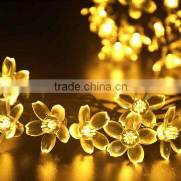 Unique Wood String Led Decorative Flower Lights