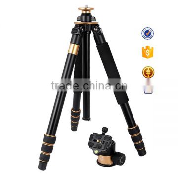 20kg Load Q1000 65'' Professional Photographic Aluminum Camera Tripod For Digital SLR Camera