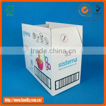 High quality printing paper box gift frozen food packaging supplies with recyclable material