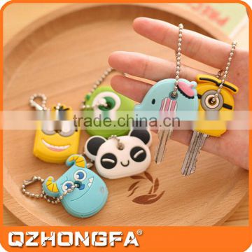 Top Sale Cute Cartoon Custom Silicone Key Holder                        
                                                Quality Choice