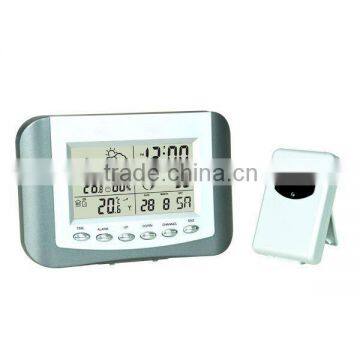 wireless digital thermometer and hygrometer clock