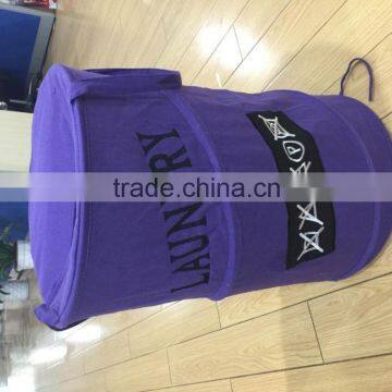 TC Cotton Pop up Laundry Hamper,collapsible Pop up Hamper photo-2